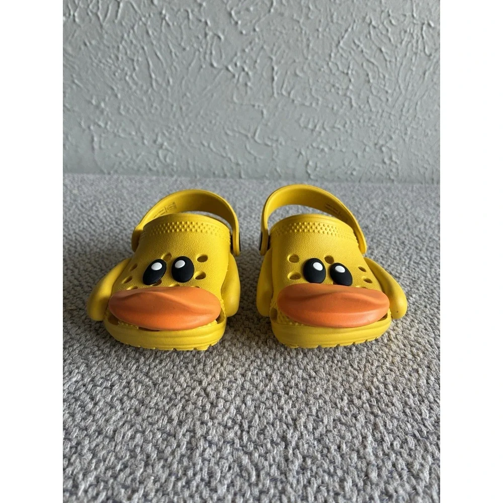 Crocs Littles I AM Rubber Ducky Clog C2/C3 Yellow 210025 Toddler